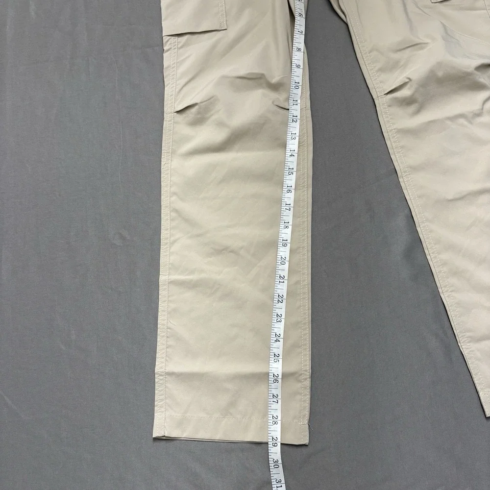Columbia Men's Cargo Pants with Belt Size 28W 30L Hiking Outdoors Fishing